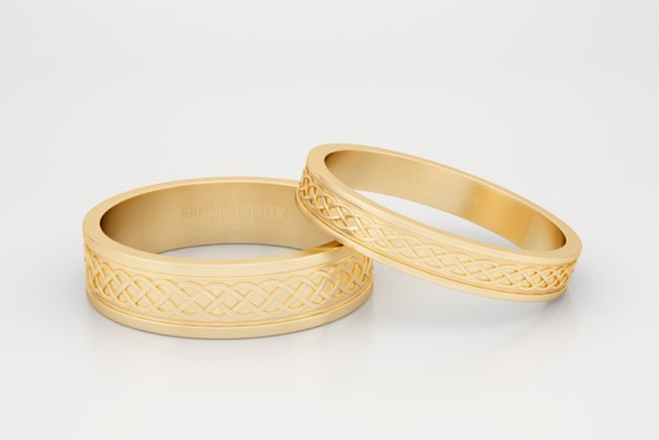 thiết kế nhẫn vàng cưới 18k dưới 3 triệu